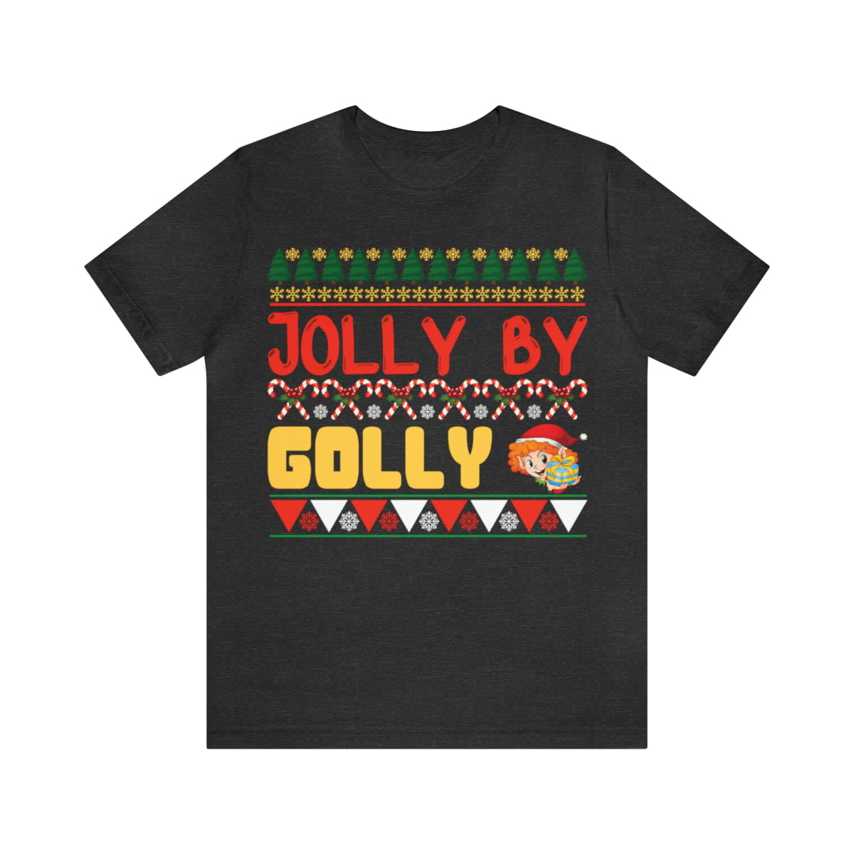 Jolly By Golly Ugly Christmas Shirt - Image 13